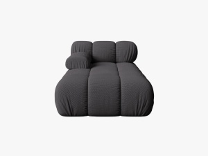 MODUL SEZLONG COLTAR BELLIS, PE STANGA, ESSPRESO, CU TAPITERIE DIN TEXTIL 3D SONIC, MICADONI