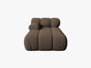MODUL SEZLONG COLTAR BELLIS, PE STANGA, MARO, CU TAPITERIE DIN TEXTIL 3D SONIC, MICADONI