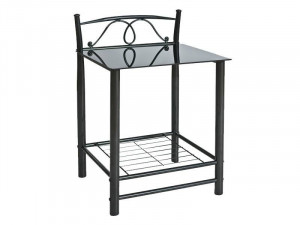NOPTIERA ET-920, NEGRU, DIN METAL SI STICLA, STIL CLASIC, SIGNAL