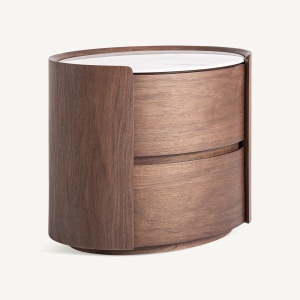 NOPTIERA EXCLUSIVISTA STUETTA 60CM, FURNIR, MDF STEJAR SI PIATRA, VICAL HOME - Img 2