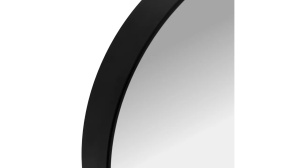 OGLINDA BAIE REA LOFT JZ-01, 39CM, NEGRU, DIN STICLA SI METAL, CALITATE SUPERIOARA - Img 6