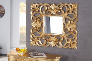 OGLINDA DECORATIVA 75CM, VENICE, AURIE, COD 15626, DESIGN CLASIC - Img 1
