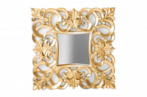 OGLINDA DECORATIVA 75CM, VENICE, AURIE, COD 15626, DESIGN CLASIC - Img 5