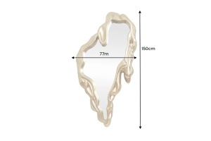 OGLINDA DEOSEBITA, FLUIDUM 150CM, AURIE, POLIURETAN, MDF SI OGLINDA, ARTIM GROUP SELECTION - Img 4