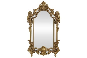 OGLINDA DEOSEBITA, OPULENT 150CM, RAMA AURIE, POLIURETAN, MDF SI OGLINDA, ARTIM GROUP SELECTION - Img 2
