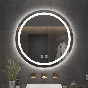 Oglindă LED 60cm MMJ BRUSH SILVER, CALITATE SUPERIOARA - Img 2