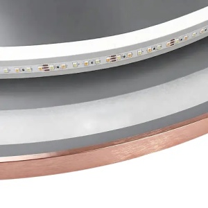 OGLINDA PENTRU BAIE, CU LED 100cm MMJ BRUSH COPPER, CALITATE SUPERIOARA - Img 7