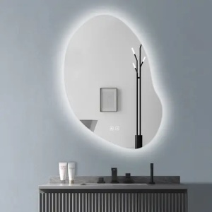 OGLINDA PENTRU BAIE, CU LED 80x60cm CLOUD C, CALITATE SUPERIOARA - Img 2