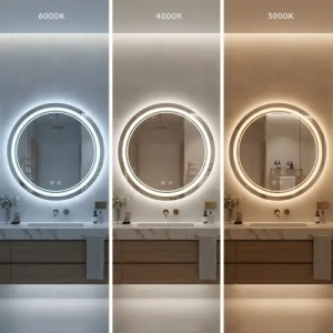 OGLINDA PENTRU BAIE, CU LED SOFT 80 CM, CALITATE SUPERIOARA - Img 6