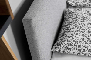 PAT DE LUX KAYA TEXTIL GRI - DESIGN SCANDINAV - Img 3