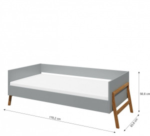 PAT JUNIOR PENTRU CAMERA BEBELUS LOTTA GRI DESIGN SCANDINAV BA - Img 3
