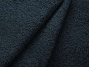 PAT TAPITAT LUPINE, 160X200, ALBASTRU, SOMIERA RABATABILA, CU TAPITERIE DIN TEXTIL BOUCLE BALOO, MICADONI - Img 5