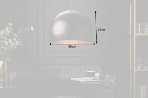 PENDUL 30CM, GLOW BLACK GOLD, COD 41320, DIN METAL , STIL INDUSTRIAL - Img 7