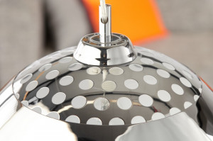 PENDUL CHROME BALL 5862 DIN METAL CROM STIL VINTAGE - Img 5