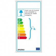 PENDUL EVA SP1 SMALL, FUMURIU, DESIGN SCANDINAV, IDEAL LUX - Img 2