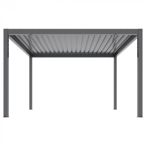 PERGOLE DE TERASA LUX 3X4M, ANTRACIT, CU LED, ACOPERIS ELECTRIC - Img 7