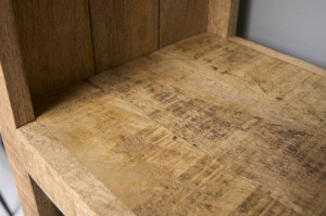 RAFT ORGANIZATOR 180X40CM, DIN LEMN MANGO, STIL INDUSTRIAL, ARTIM GROUP SELECTION - Img 2
