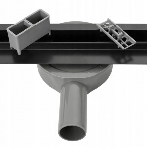 RIGOLA DUS, REA NEO SLIM PRO, 80 CM, NEGRU, DESIGN MODERN, CALITATE SUPERIOARA, REA - Img 5
