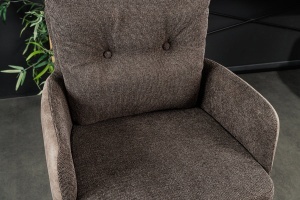 SCAUN BAR, BIG GEORGE, ROTATIV, MATERIAL TEXTIL, PIELE ECO SI CADRUL METAL, ARTIM GROUP SELECTION - Img 7