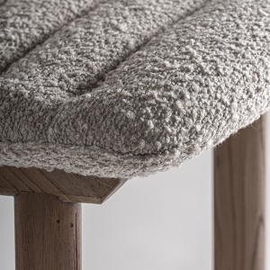 SCAUN DE BAR JACQUARD 106CM, DIN LEMN SI TEXTIL, STIL MODERN, VICAL HOME - Img 8