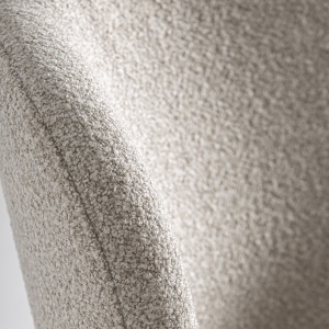 SCAUN DE BAR UELZEN 97CM, DIN METAL SI TEXTIL, STIL MODERN, VICAL HOME - Img 6