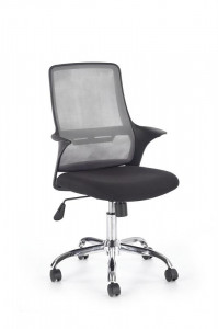 SCAUN DE BIROU AGEN GRI/NEGRU STIL MODERN HALMAR