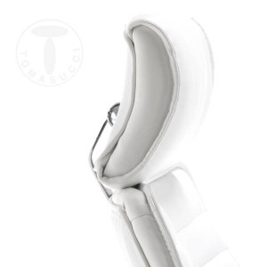 SCAUN DE BIROU, EVOLUTION ALB/NEGRU, STIL MODERN, METAL SI PIELE ECO, COD 2650 - Img 4