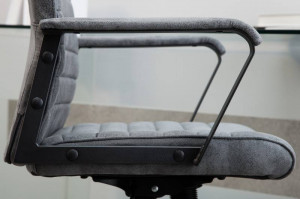 SCAUN DE BIROU GRI, LAZIO HIGH, DESIGN VINTAGE, ARTIM GROUP SELECTION - Img 3