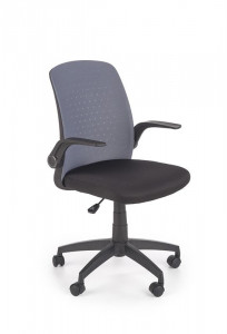 SCAUN DE BIROU SECRET NEGRU/GRI STIL MODERN HALMAR