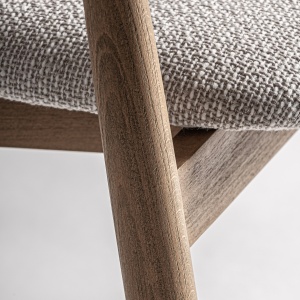 SCAUN DEOSEBIT DE BAR, DILBEEK, LEMN DE FAG SI TEXTIL, ARTIM GROUP SELECTION - Img 6