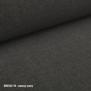 SCAUN DINING BERRY, GRI INCHIS 18/NEGRU MAT, TAPITERIE DIN STOFA SI PICIOARE DIN METAL, STIL MODERN - Img 6
