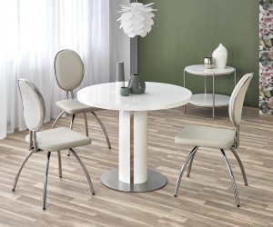 SCAUN DINING K297 CROM/GRI DESCHIS STIL MODERN HALMAR - Img 2