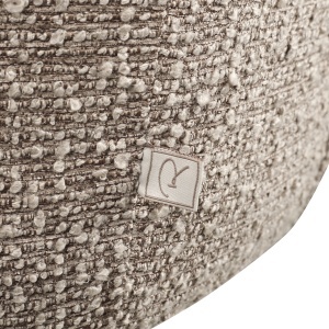 SCAUN DINING ROTATIV, MADELINE, REALIZAT DIN METAL SI TEXTIL, CULOARE CAFEA, DESIGN DEOSEBIT, RICHMOND INTERIORS - Img 4