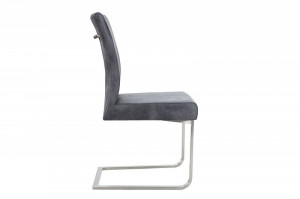 SCAUN DINING SAU BIROU GRAFIT SAMSON 35768 - DESIGN RETRO VINTAGE - Img 2