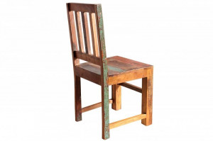 SCAUN, JAKARTA 95CM, DIN LEMN RECICLAT, MULTICOLOR, STIL RETRO, ARTIM GROUP SELECTION - Img 3