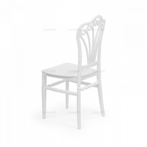 SCAUN PENTRU SALI DE EVENIMENTE CHIAVARI LORD, ALB, MEX - Img 2