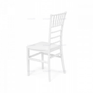 SCAUN PENTRU SALI DE EVENIMENTE CHIAVARI TIFFANY, ALB, MEX - Img 2