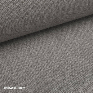SCAUN PIVOTANT SEMPRE, GRI 07/GRI INCHIS/NEGRU MAT, TAPITERIE DIN STOFA BREGO, PIELE ECO SI PICIOARE DIN METAL, STIL MODERN - Img 7