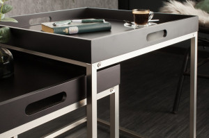 SET 2 MASUTE DE CAFEA ELEMENTS 39836 DIN MDF STIL MODERN - Img 4