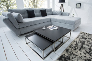 SET 2 MASUTE, NEW FUSION, DIN METAL SI MDF, DESIGN MODERN - Img 2