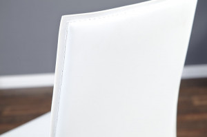 SET 2 SCAUNE ALBE MILANO 11565 - DESIGN MODERN - Img 4