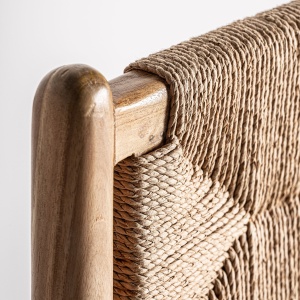 SET 2 SCAUNE DINING AGIA, MARO, CONFECTIONAT DIN LEMN DE TEC SI TEXTIL, STIL MODERN - Img 5