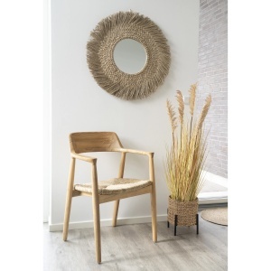 SET 2 SCAUNE DINING GETAFE, DIN LEMN, CULOARE NATUR, HOUSE NORDIC - Img 2