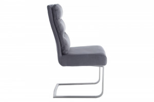 SET 2 SCAUNE, STIL INDUSTRIAL, GRI VINTAGE, COMFORT, DESIGN MODERN - Img 3