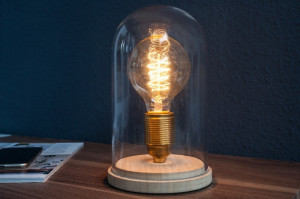 SET 3 VEIOZE EDISON RETRO 36873NATURAL/TRANSPARENT , STIL RETRO VINTAGE - Img 1