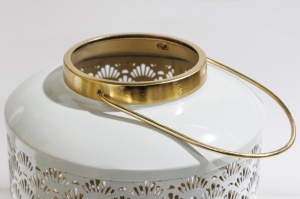 SET 4 DECORATIUNI DE ILUMINAT, ORIENT, VERDE PASTEL, METAL, REALIZATE MANUAL, ARTIM GROUP SELECTION - Img 2