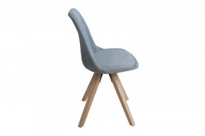 SET 4 SCAUNE GRI SCANDINAVIA 36273 DESIGN SCANDINAV - Img 2