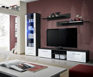 SET LIVING MODULAR CU LED GALINO A 23 ZW GA STIL MODERN ASM