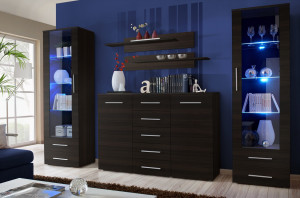 SET LIVING MODULAR CU LED GALINO D 23 EM GD STIL MODERN ASM
