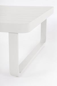 SET LOUNGE DE GRADINA/TERASA MARIEL, BEJ, CONFECTIONAT DIN TEXTIL SI ALUMINIU, STIL MODERN - Img 4